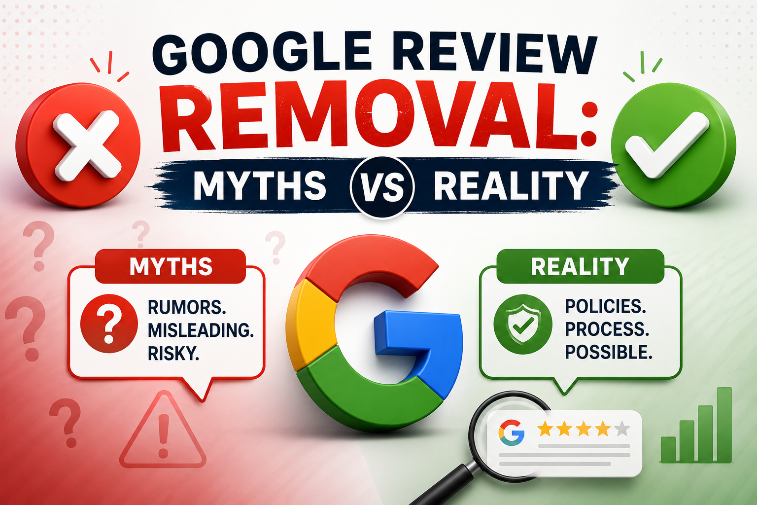 Google Review Removal: Myths vs Reality