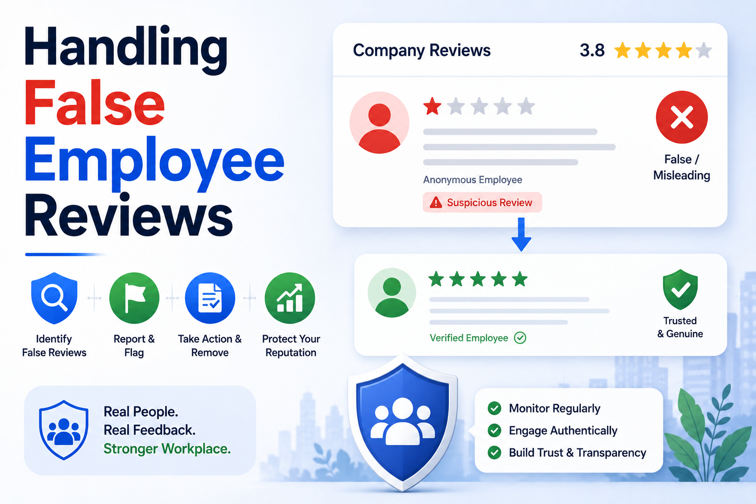 Handling False Employee Reviews