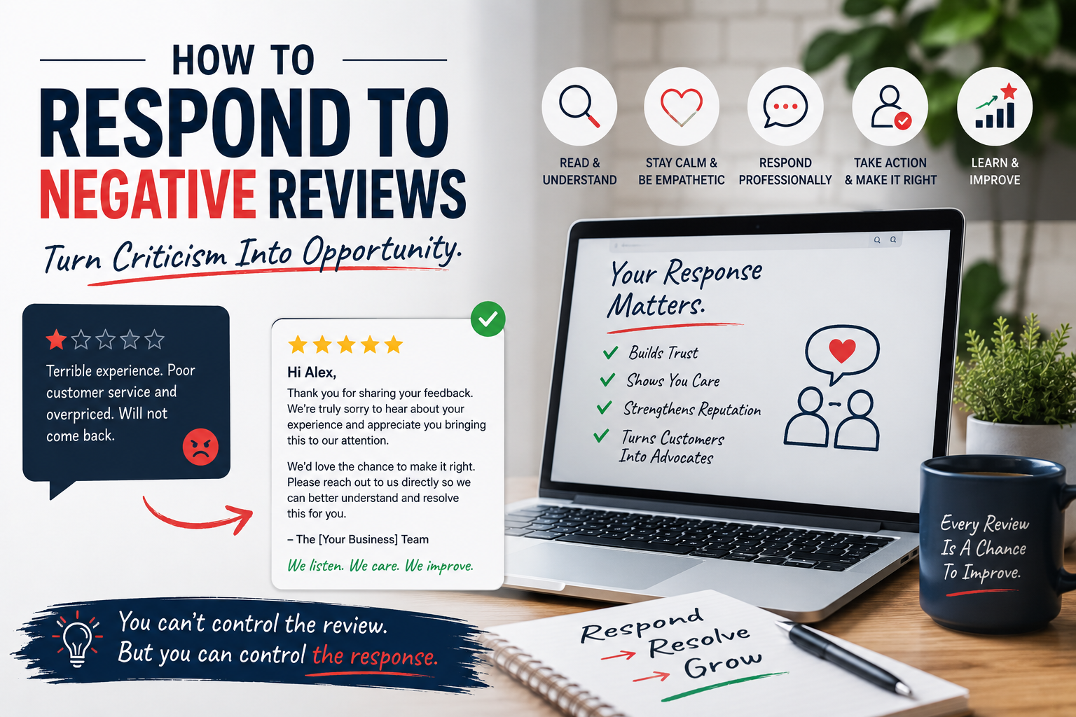 How To Respond To Negative Reviews